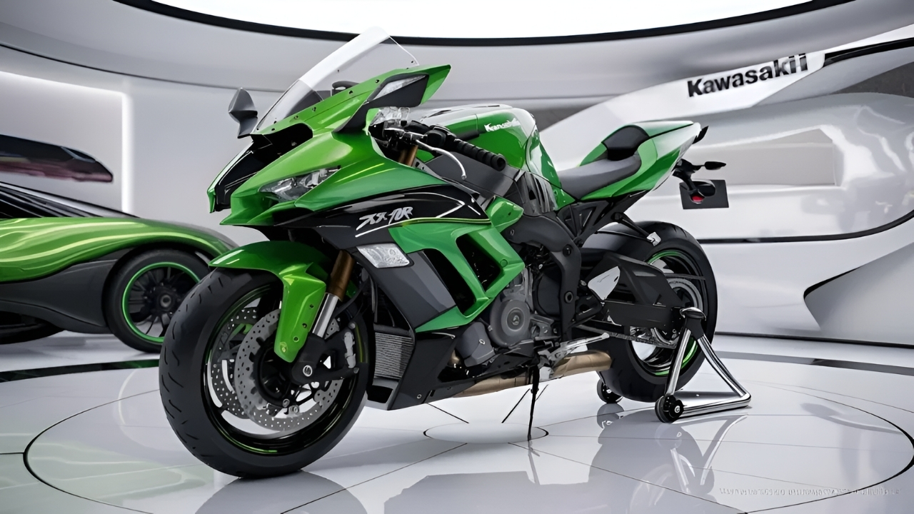 Kawasaki Ninja ZX-10R 2026: Motor potente, estilo agresivo y tecnología inteligente